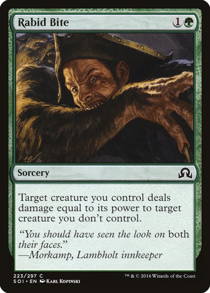 Rabid Bite 223/297 (Shadows over Innistrad) 