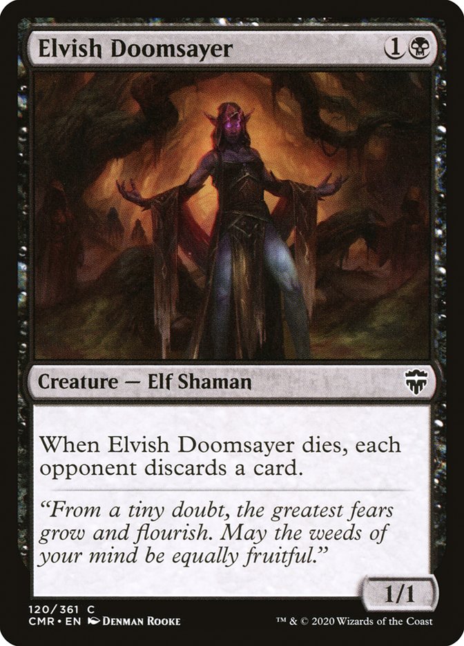 Elvish Doomsayer 120 (Commander Legends) 