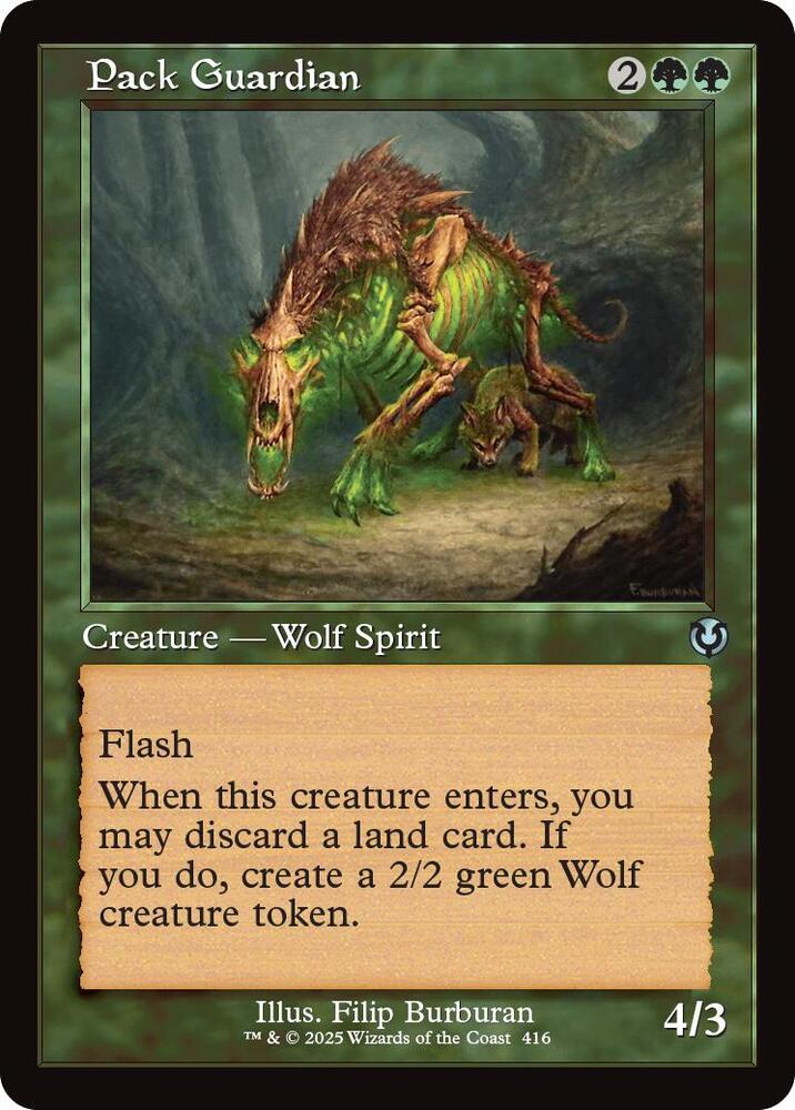 Pack Guardian 416/287 (Innistrad Remastered)  - Retro Foil