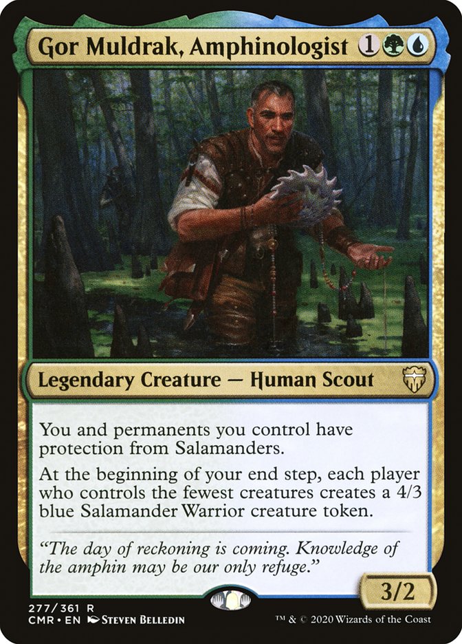 Gor Muldrak, Amphinologist 277 (Commander Legends) 