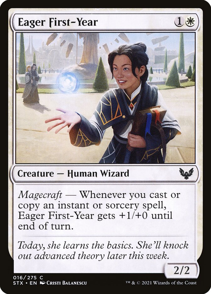 Eager First-Year 16 (Strixhaven: School of Mages)  - Foil