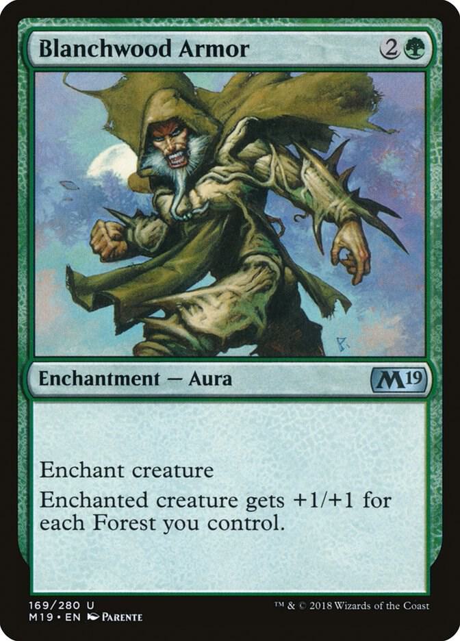 Blanchwood Armor 169/280 (Core Set 2019) 