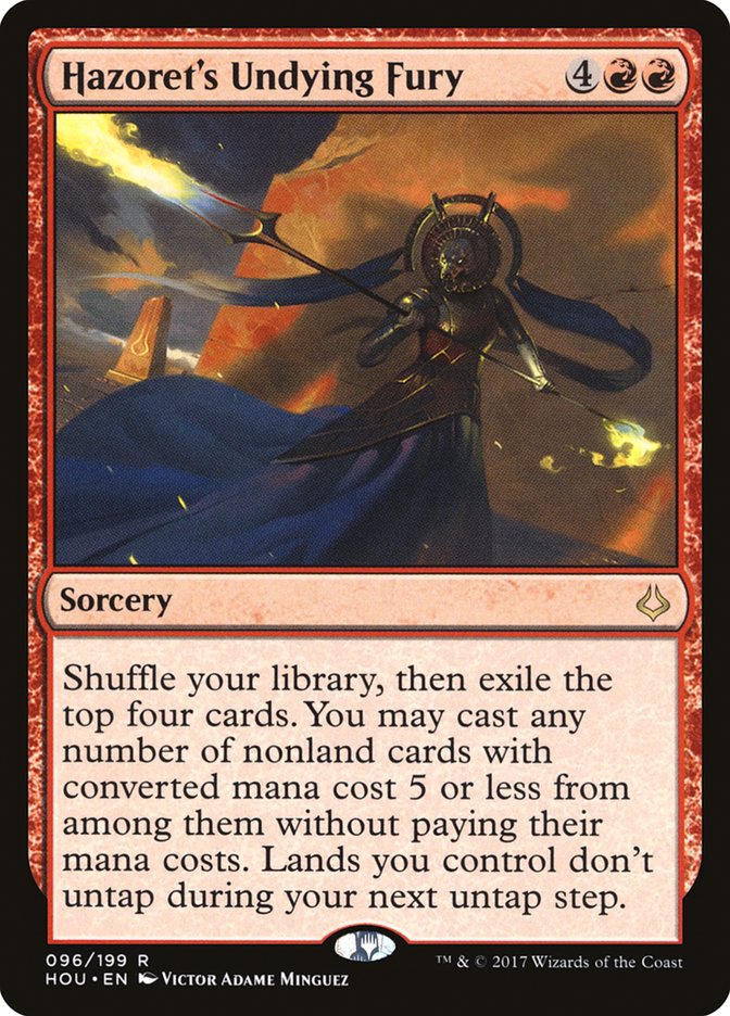 Hazoret's Undying Fury 96 (Hour of Devastation) 