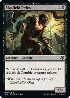 Maalfeld Twins 56/135 (Magic Game Night: Free-For-All) 