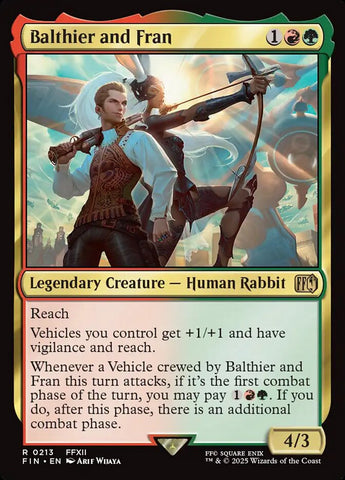 Balthier and Fran 213/309 (FINAL FANTASY) 