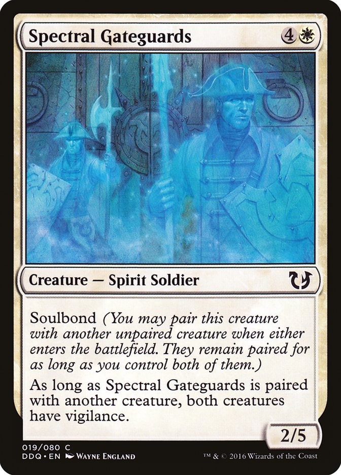 Spectral Gateguards 19/80 (Duel Decks: Blessed vs. Cursed) 