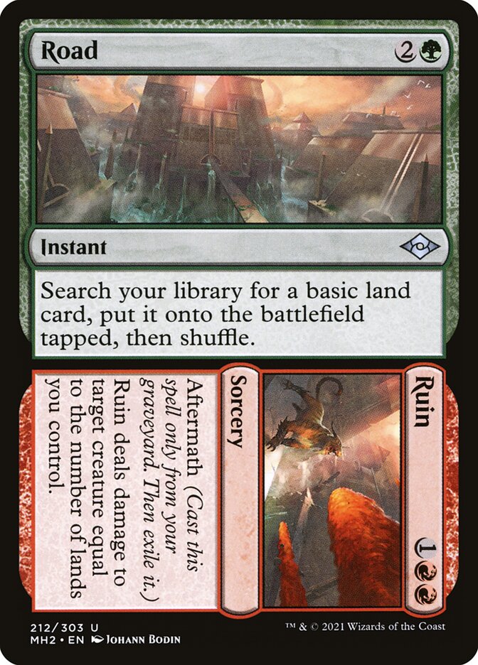 Road Ruin 212 (Modern Horizons 2) 