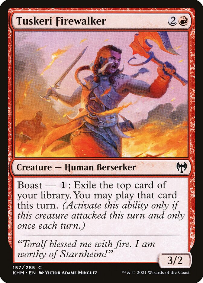 Tuskeri Firewalker 157/285 (Kaldheim) 