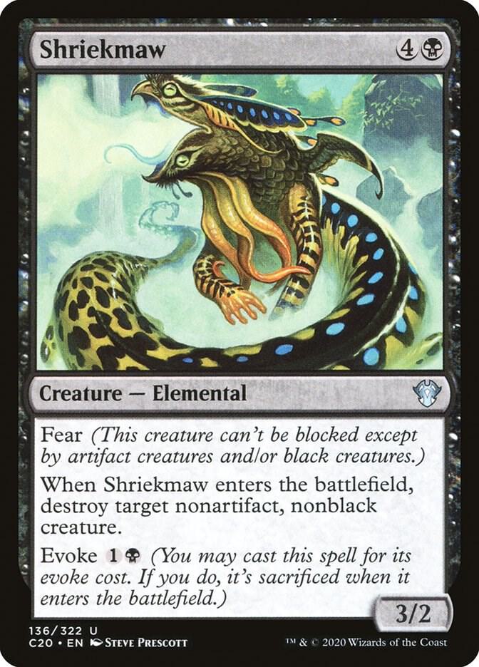 Shriekmaw 136/322 (Commander 2020) 