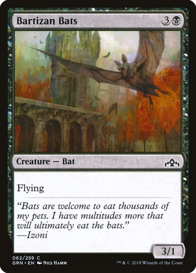 Bartizan Bats 62/259 (Guilds of Ravnica) 