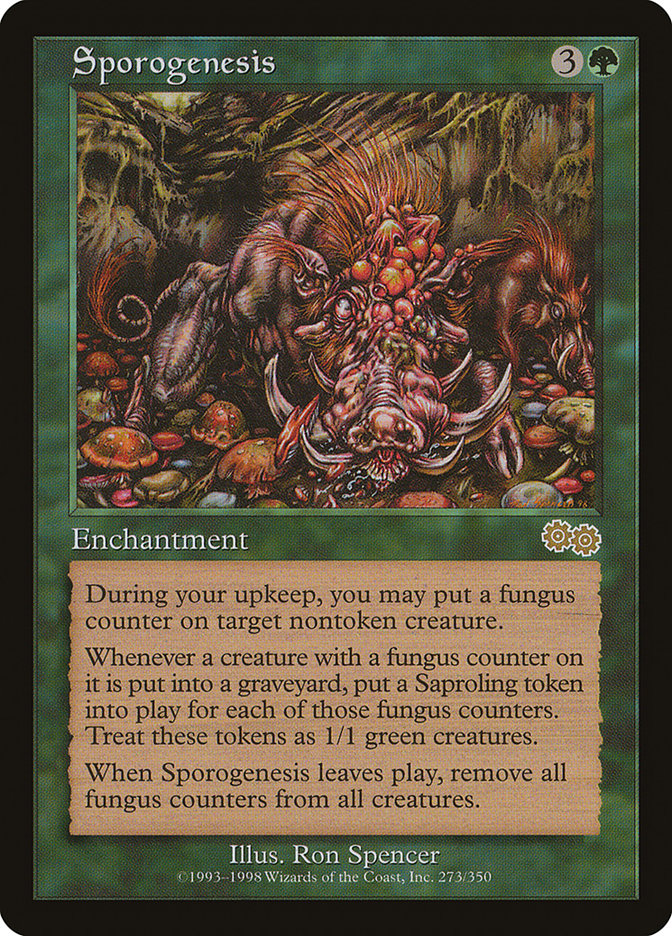 Sporogenesis 273/350 (Urza's Saga) 