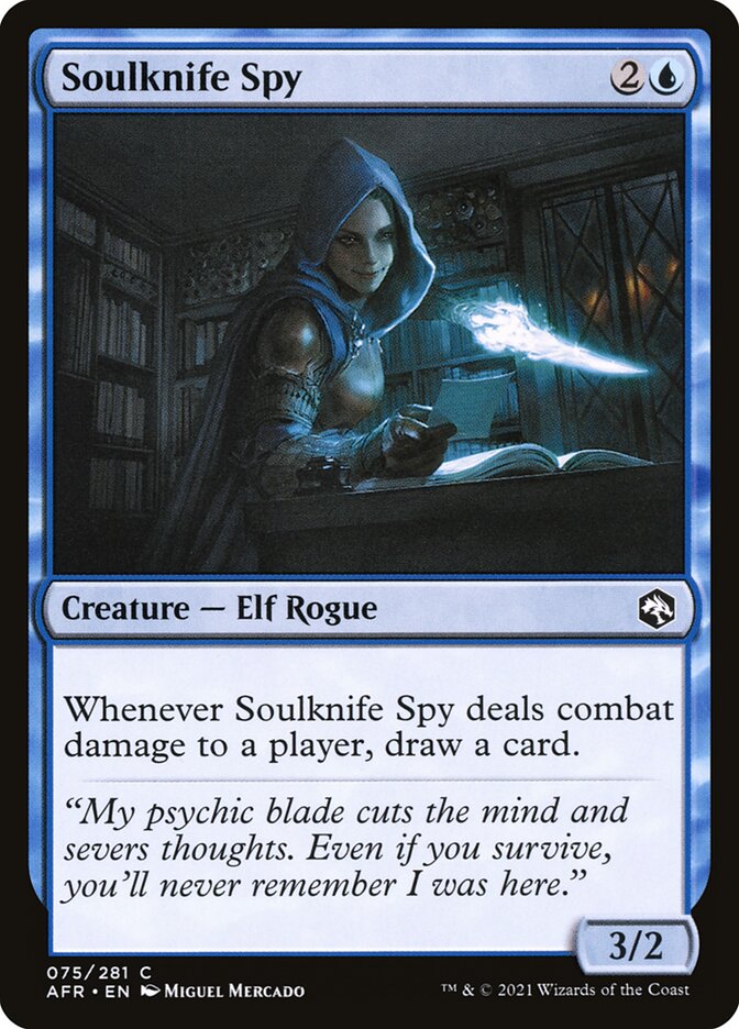 Soulknife Spy 75 (Adventures in the Forgotten Realms) 