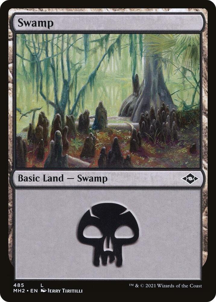 Swamp 485 485 (Modern Horizons 2)  - Foil