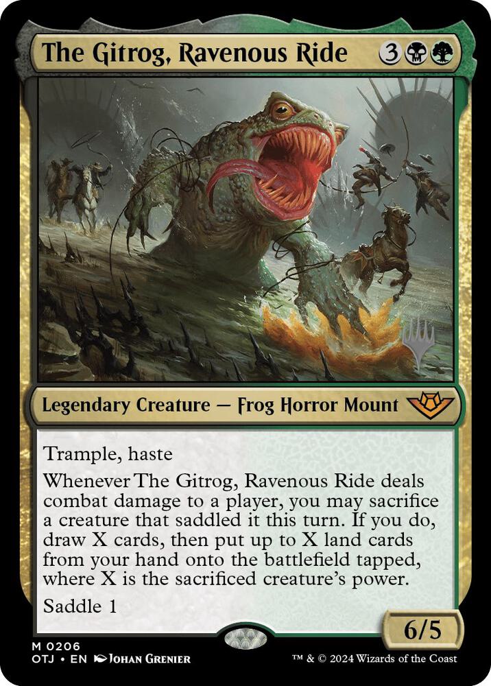 The Gitrog Ravenous Ride 206 (Promo Pack: Outlaws of Thunder Junction) 