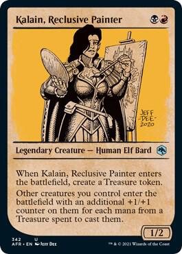 Kalain Reclusive Painter Showcase 342 (Adventures in the Forgotten Realms) 