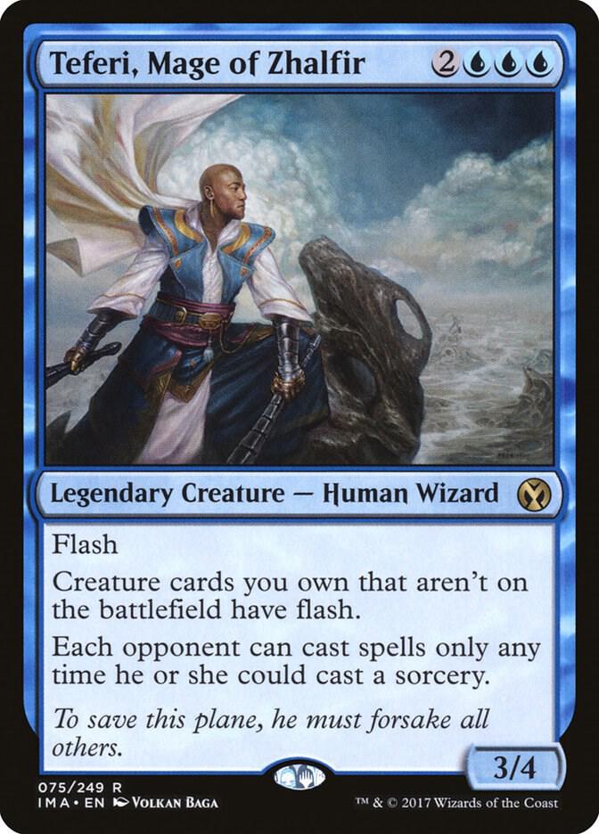 Teferi, Mage of Zhalfir 75/249 (Iconic Masters) 