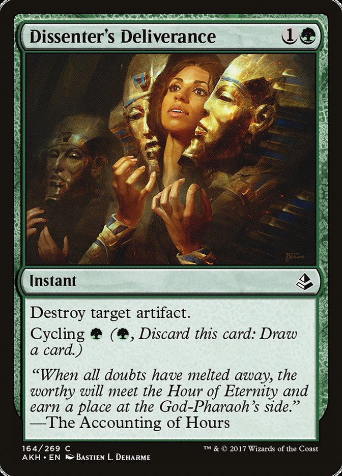 Dissenter's Deliverance 164/269 (Amonkhet) 