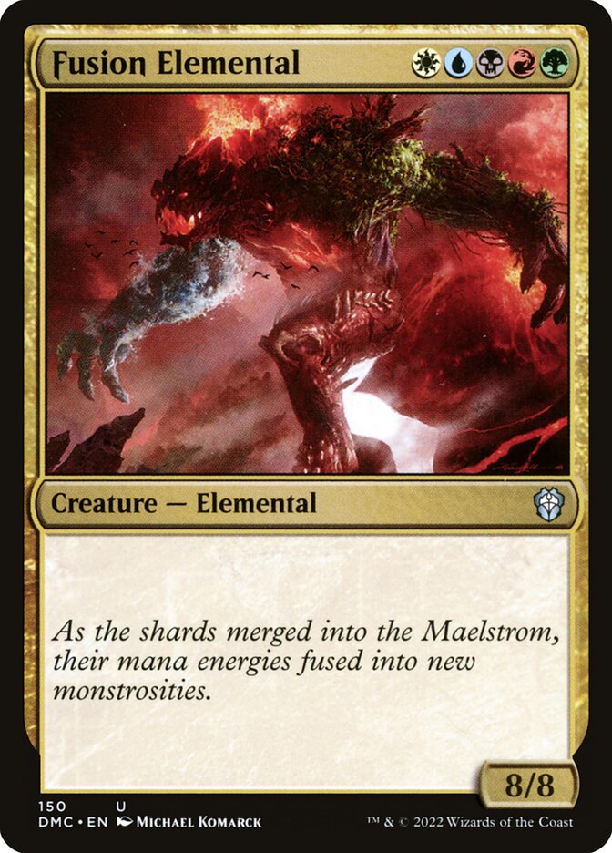 Fusion Elemental 150/50 (Commander: Dominaria United) 