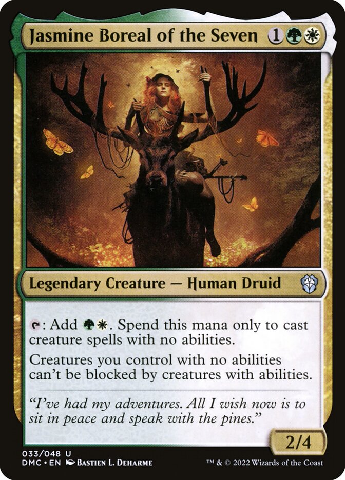 Jasmine Boreal of the Seven 33 (Commander: Dominaria United) 