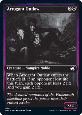 Arrogant Outlaw 84 (Innistrad: Double Feature) 