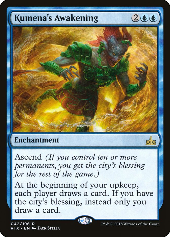 Kumena's Awakening 42/196 (Rivals of Ixalan) 