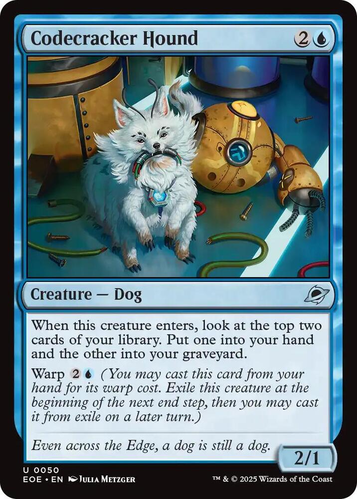 Codecracker Hound 50 (Edge of Eternities) 