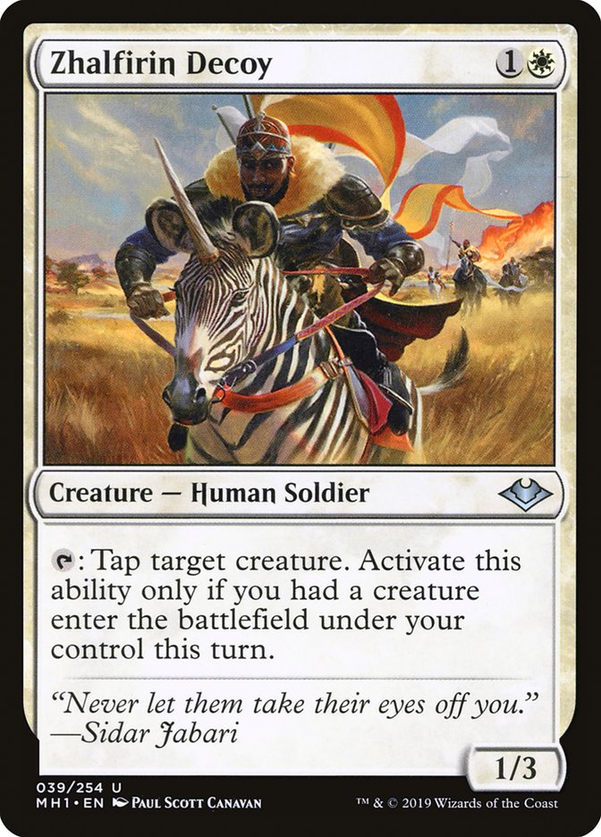 Zhalfirin Decoy 39/254 (Modern Horizons) 