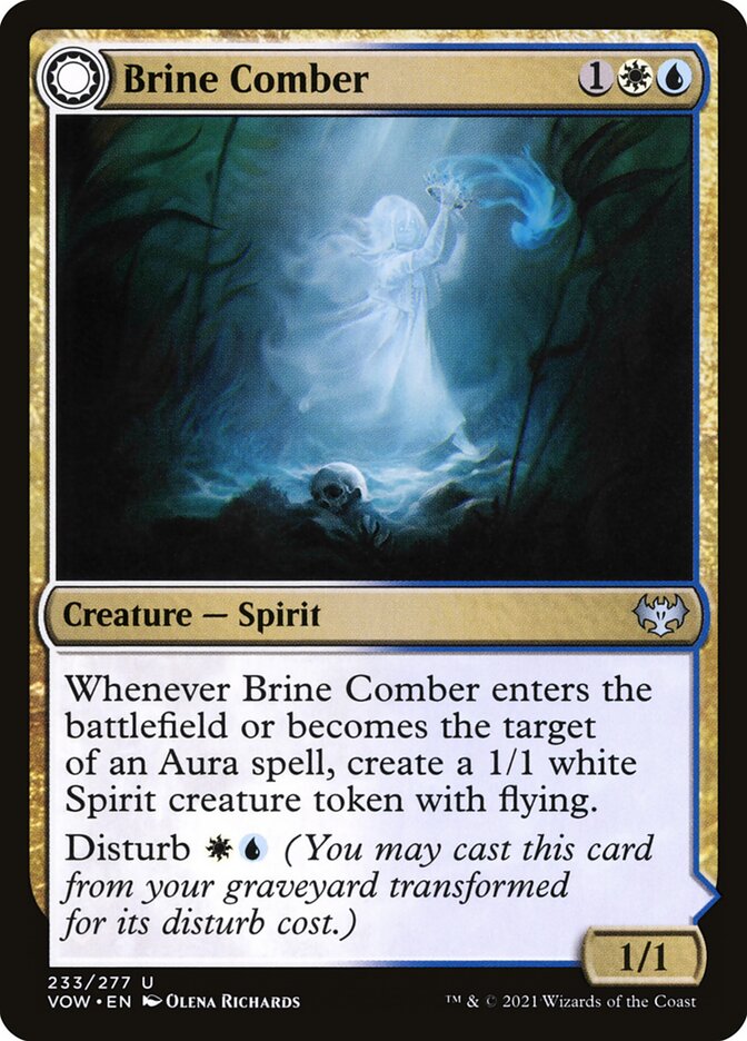 Brine Comber // Brinebound Gift 233/277 (Innistrad: Crimson Vow) 