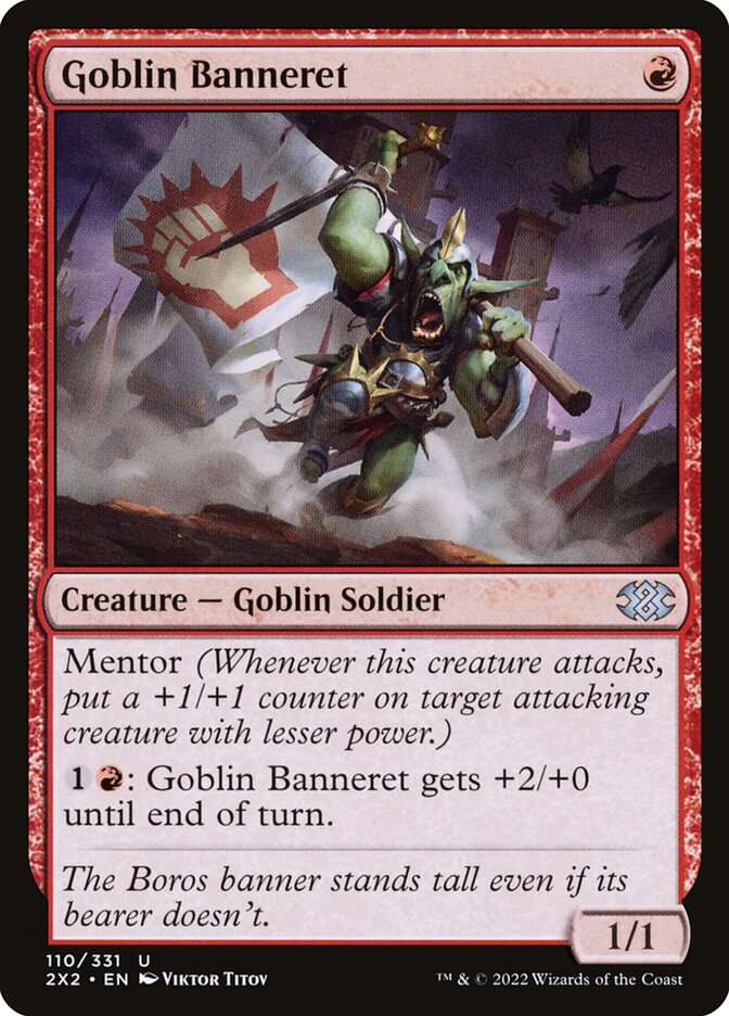 Goblin Banneret 110/331 (Double Masters 2022) 