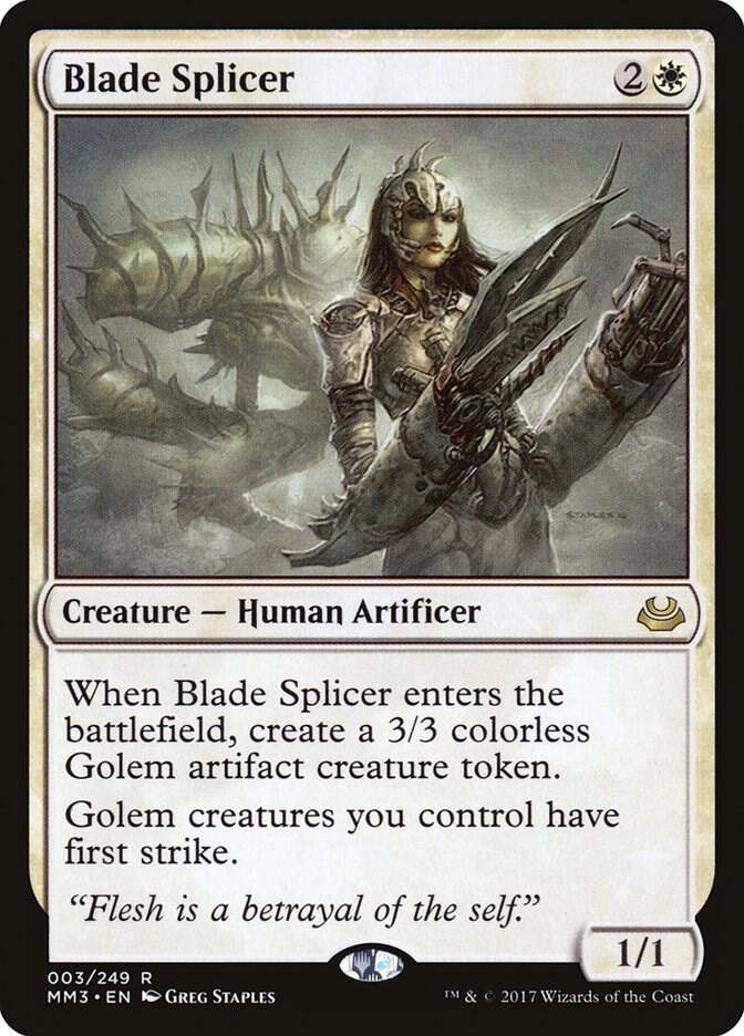 Blade Splicer 3/249 (Modern Masters 2017) 