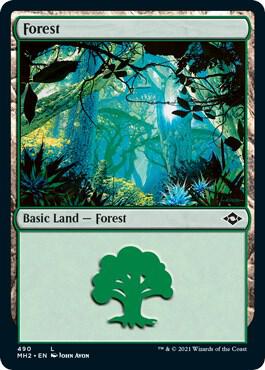 Forest 490 (Modern Horizons 2)  - Etched Foil