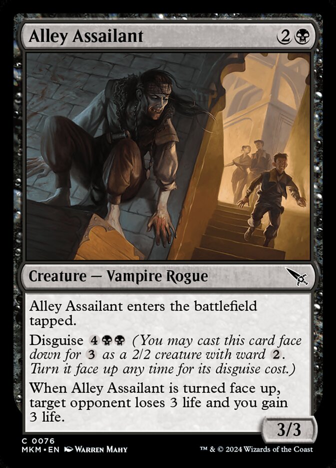 Alley Assailant 76/286 (Murders at Karlov Manor)  - Foil