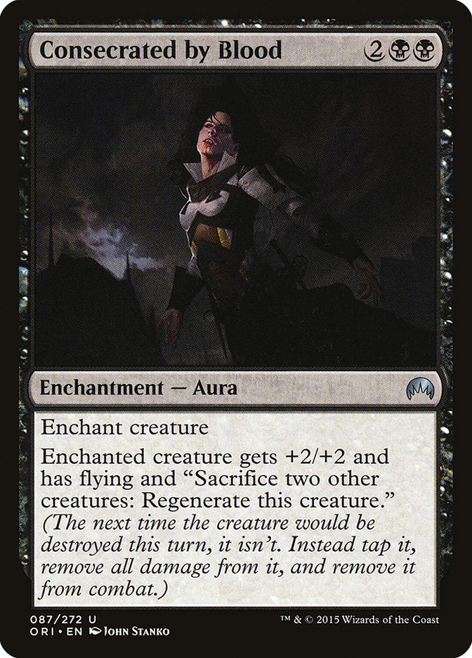 Consecrated by Blood 87/272 (Magic Origins)  - Foil