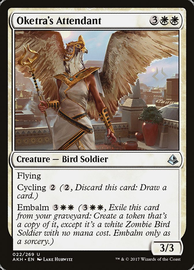 Oketra's Attendant 22 (Amonkhet) 