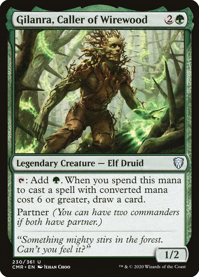 Gilanra, Caller of Wirewood 230 (Commander Legends) 