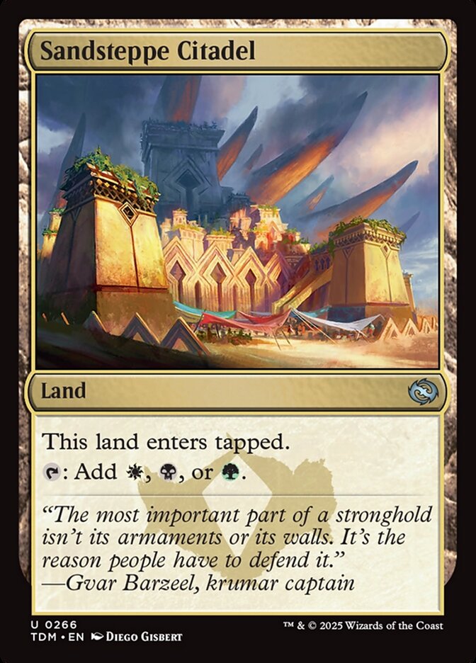 Sandsteppe Citadel 266 (Tarkir: Dragonstorm) 