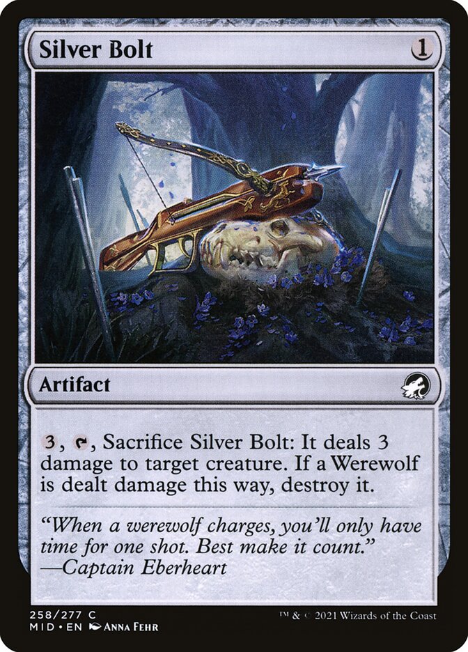 Silver Bolt 258/277 (Innistrad: Midnight Hunt)  - Foil