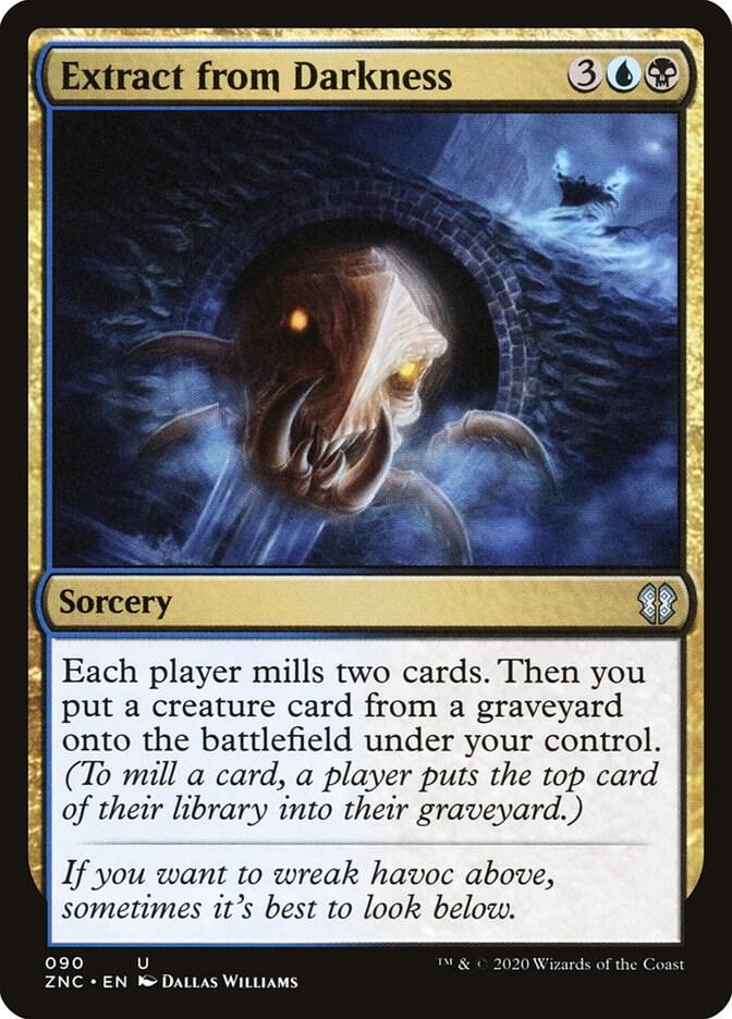 Extract from Darkness 90/142 (Commander: Zendikar Rising) 