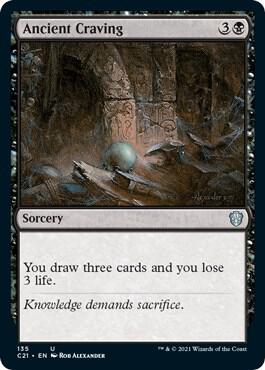 Ancient Craving 135/81 (Commander 2021) 