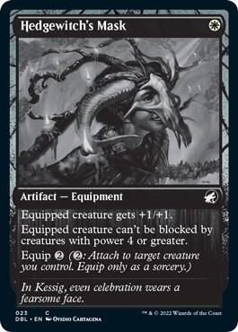 Hedgewitchs Mask 23/534 (Innistrad: Double Feature) 