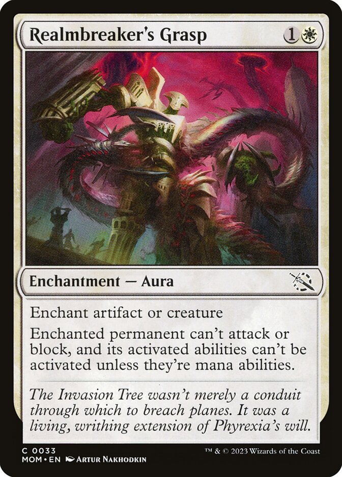 Realmbreaker's Grasp 33/291 (March of the Machine)  - Foil