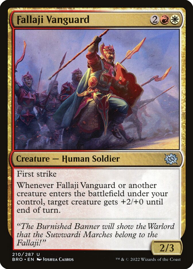 Fallaji Vanguard 210/287 (The Brothers' War) 
