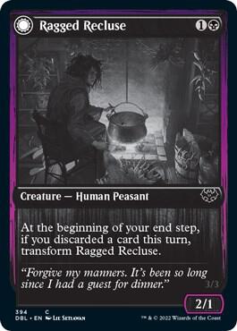 Ragged Recluse 394/534 (Innistrad: Double Feature) 