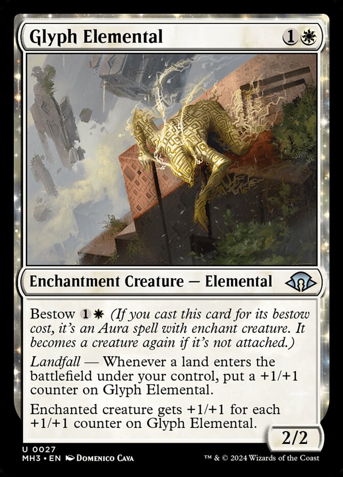 Glyph Elemental 27/319 (Modern Horizons 3) 
