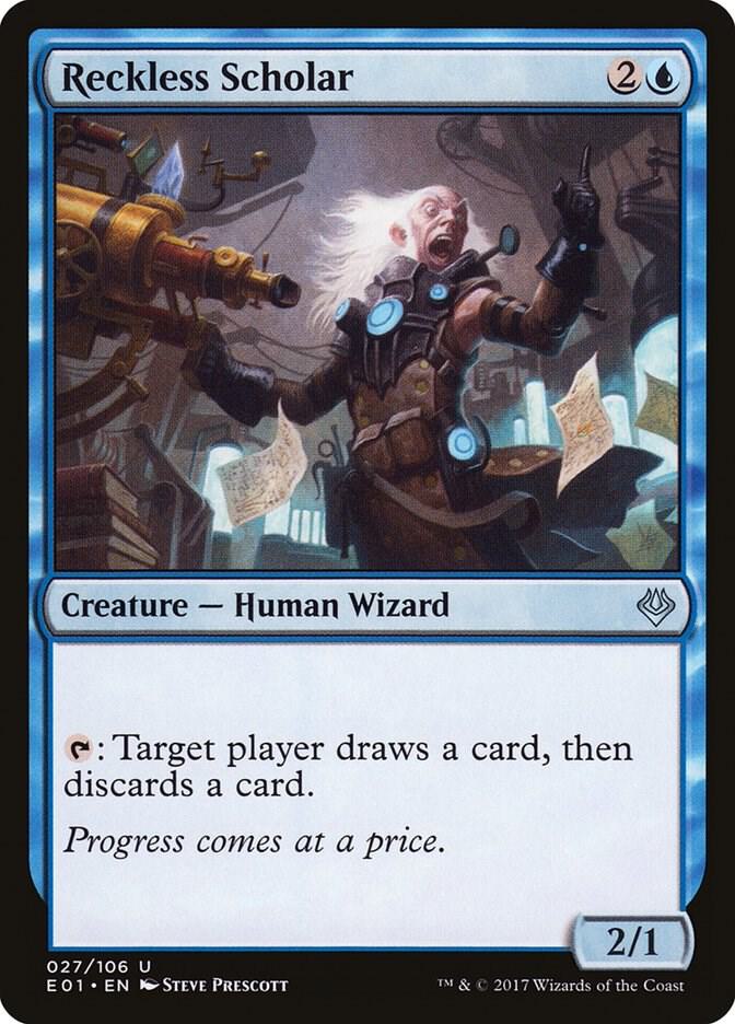 Reckless Scholar 27/106 (Archenemy: Nicol Bolas) 