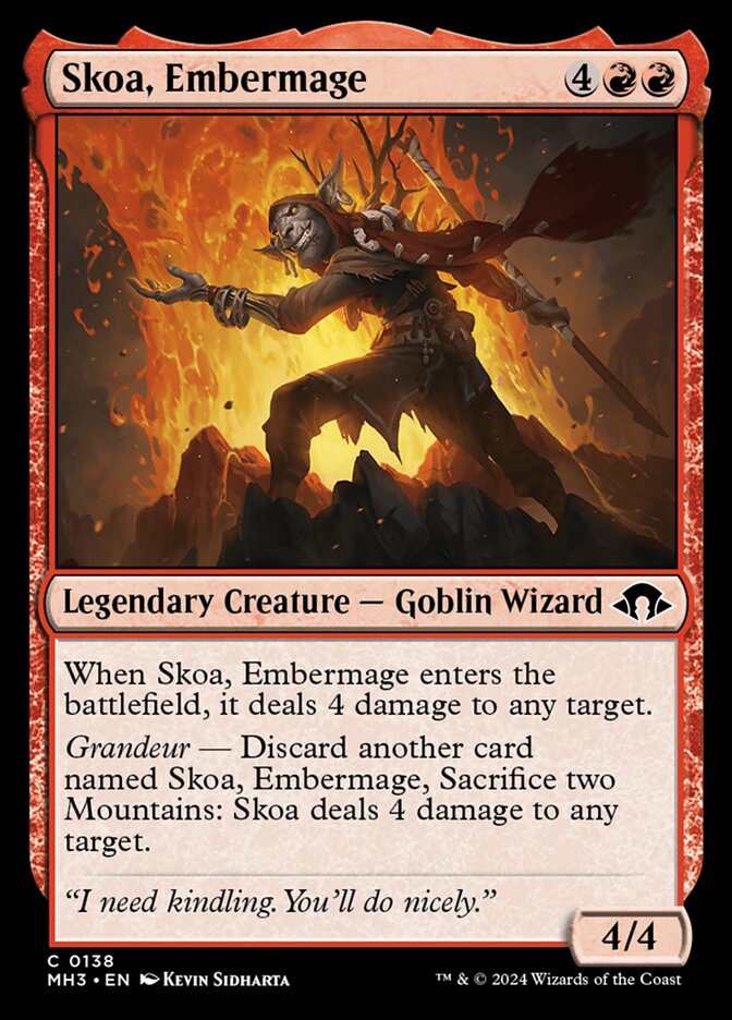 Skoa, Embermage 138/319 (Modern Horizons 3)  - Foil