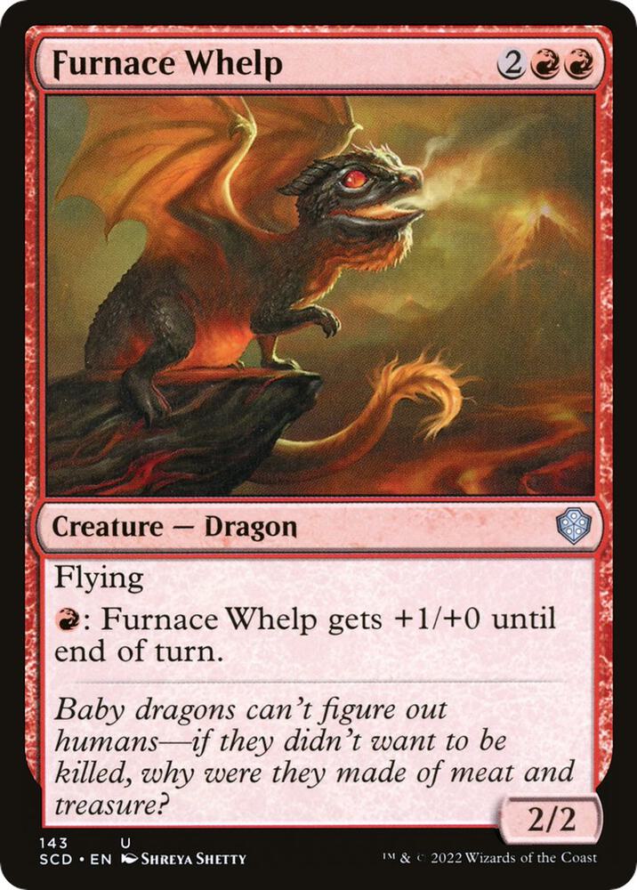 Furnace Whelp 143/352 (Starter Commander Decks) 