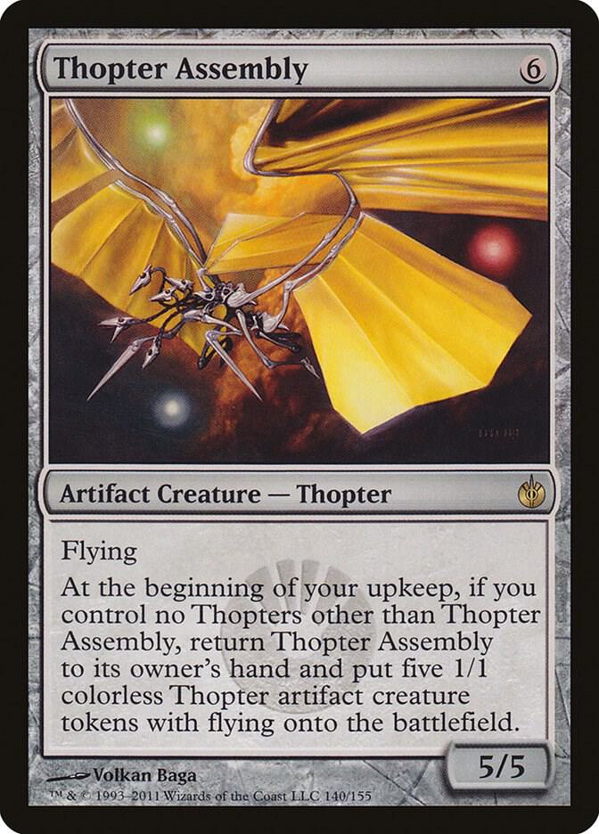 Thopter Assembly 140/155 (Mirrodin Besieged)  - Foil