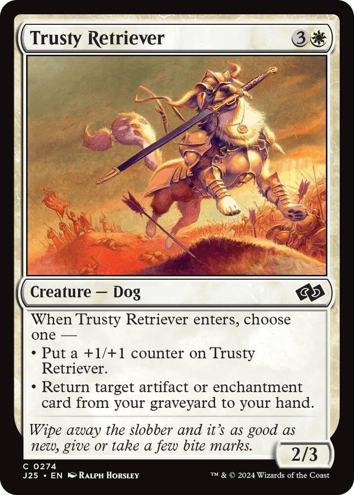 Trusty Retriever 274/779 (Foundations Jumpstart) 