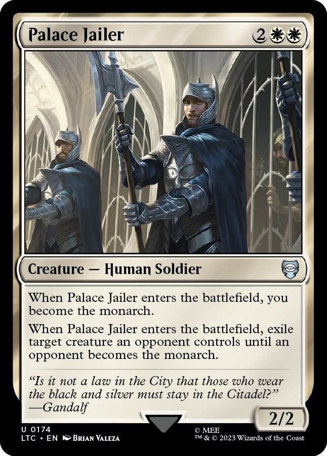 Palace Jailer 174/347 (Commander: The Lord of the Rings: Tales of Middle-earth) 